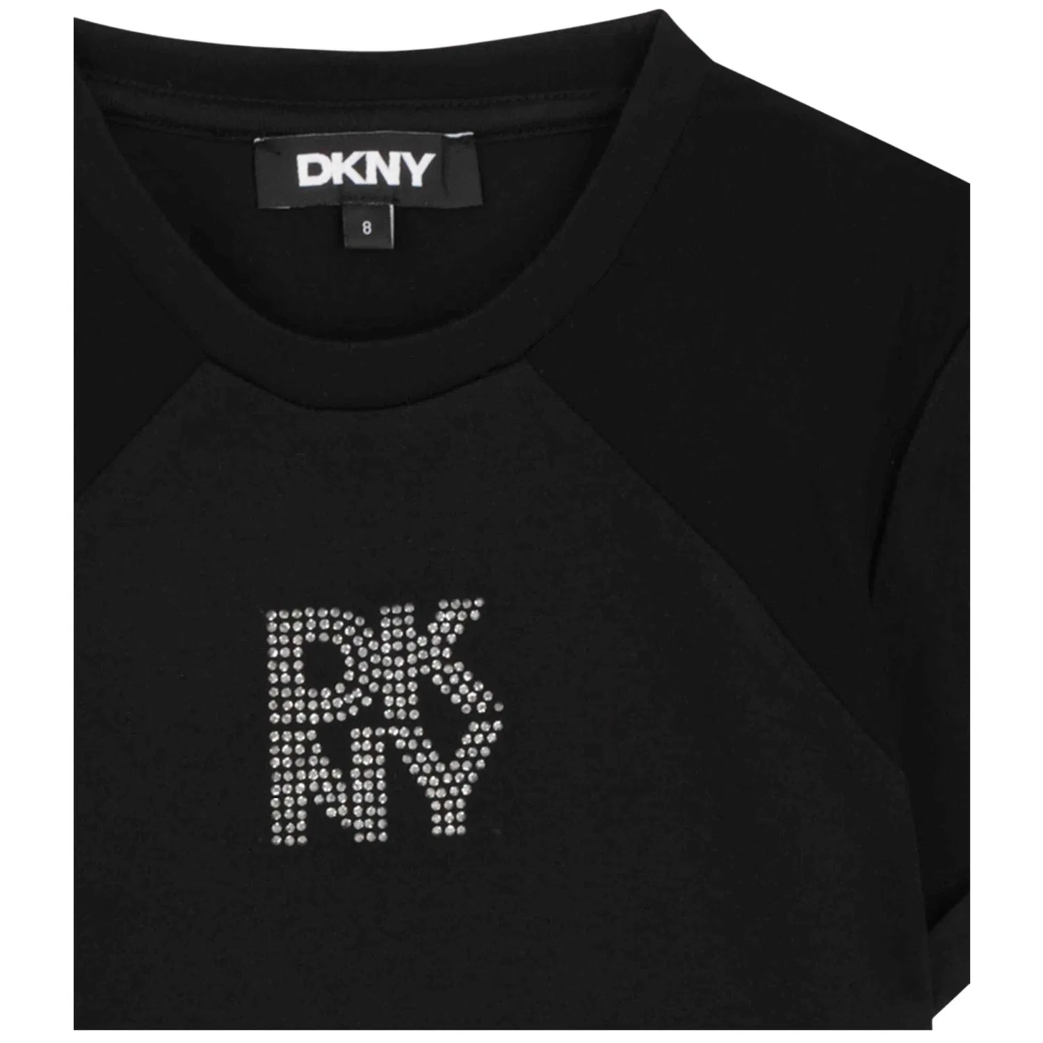 Детская футболка с коротким рукавом Dkny, Цвет: Schwarz — фото 3