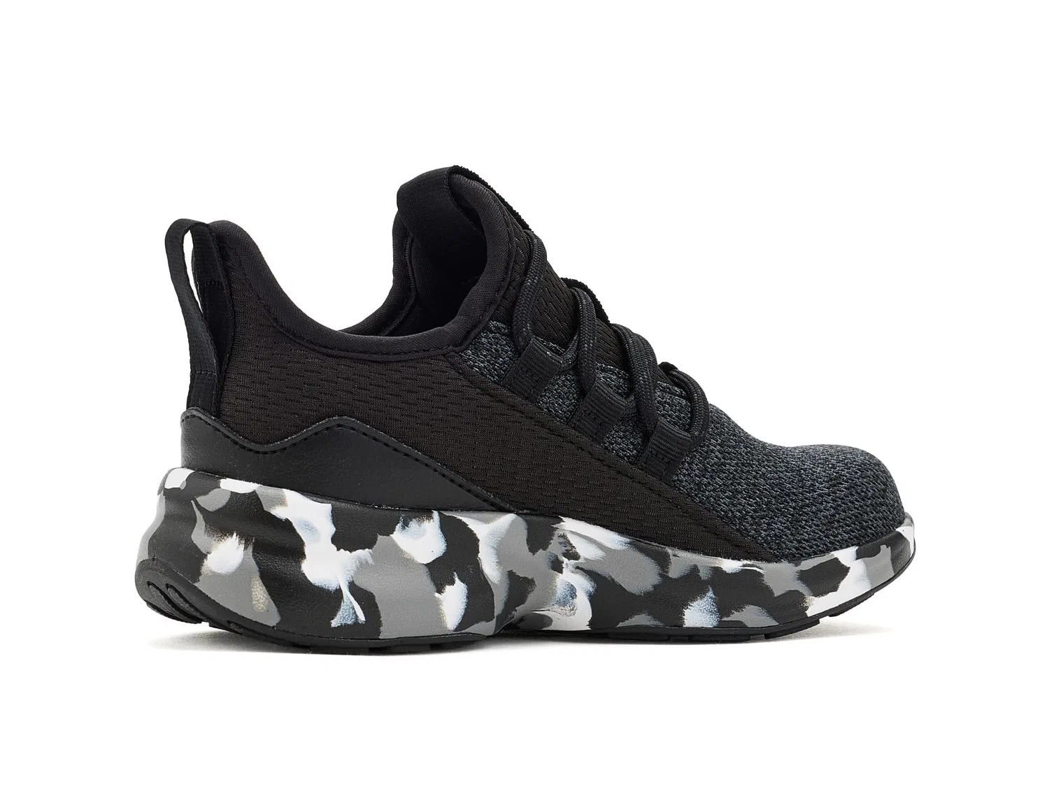 Кроссовки Lite Racer Adapt 8.0 (для маленьких и больших детей) Adidas Kids, Black/Grey/Carbon — фото 4