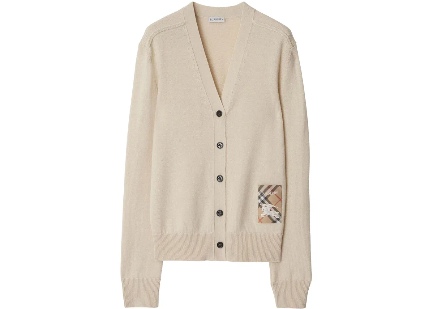 Женский кардиган с длинным рукавом Cardigan Burberry, Nutmeg