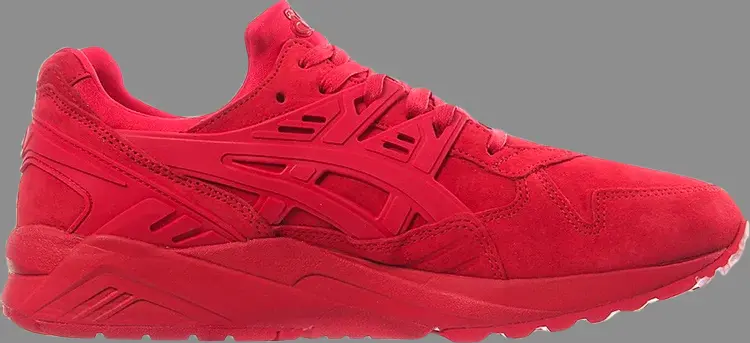 

Кроссовки packer shoes x gel kayano trainer 'triple red' Asics, красный