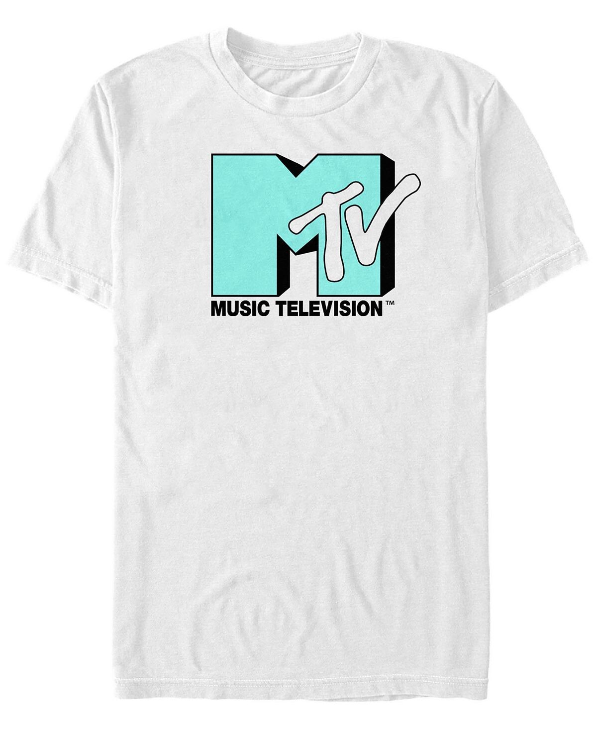 

Мужская футболка с коротким рукавом mint blue green logo Fifth Sun, белый