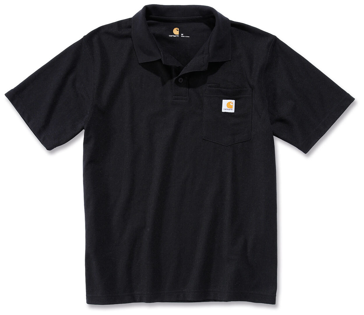 

Рубашка поло Carhartt Contractors Work Pocket, черный