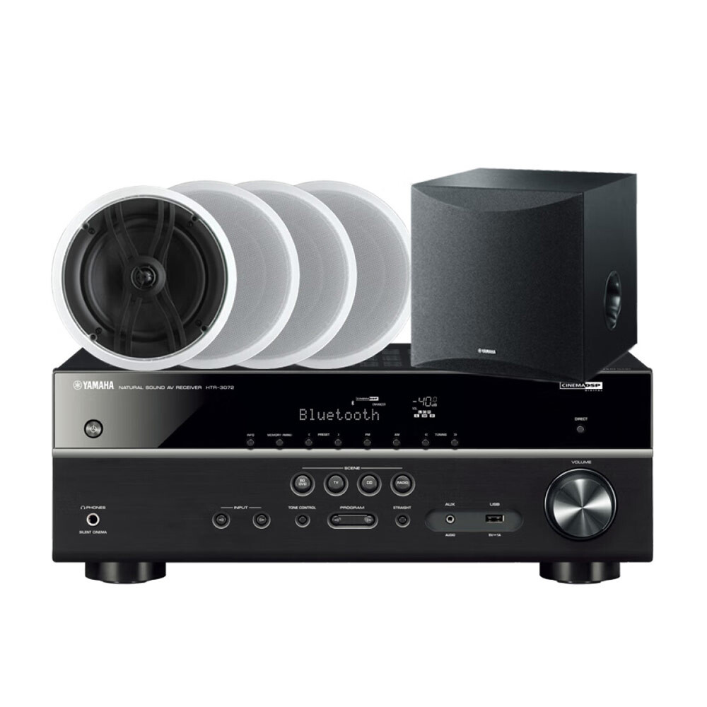 

Домашний кинотеатр Yamaha HTR-3072+IW360+SW050, чёрный