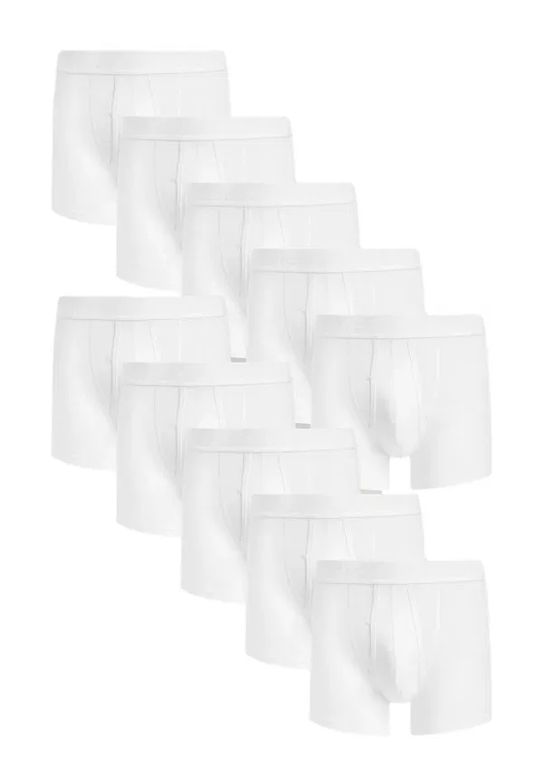 Трусы Breathable A-fronts 10 pack Next, White, белый — фото 4