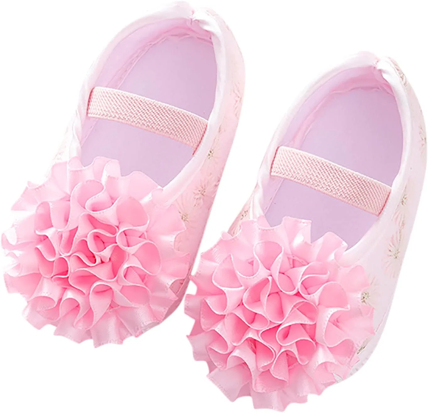Детские туфли для девочек с принтом Princess, Pink