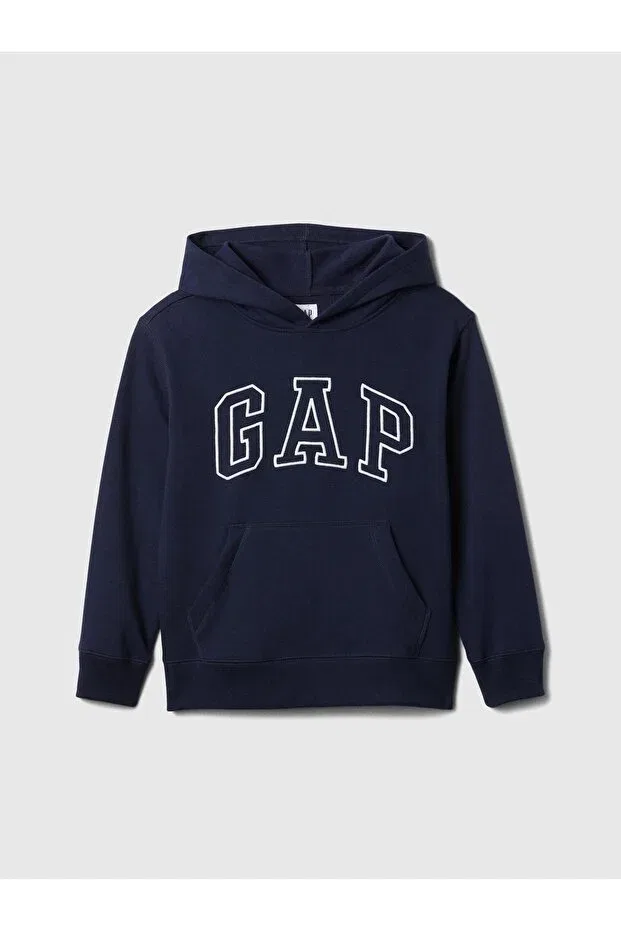 Детская толстовка для мальчиков с принтом Gap, Navy Blue-006