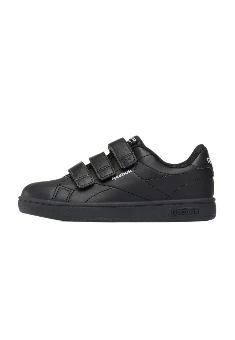 Ремешки на липучках для чистки корта - черные - кроссовки Reebok, Black Black Grey