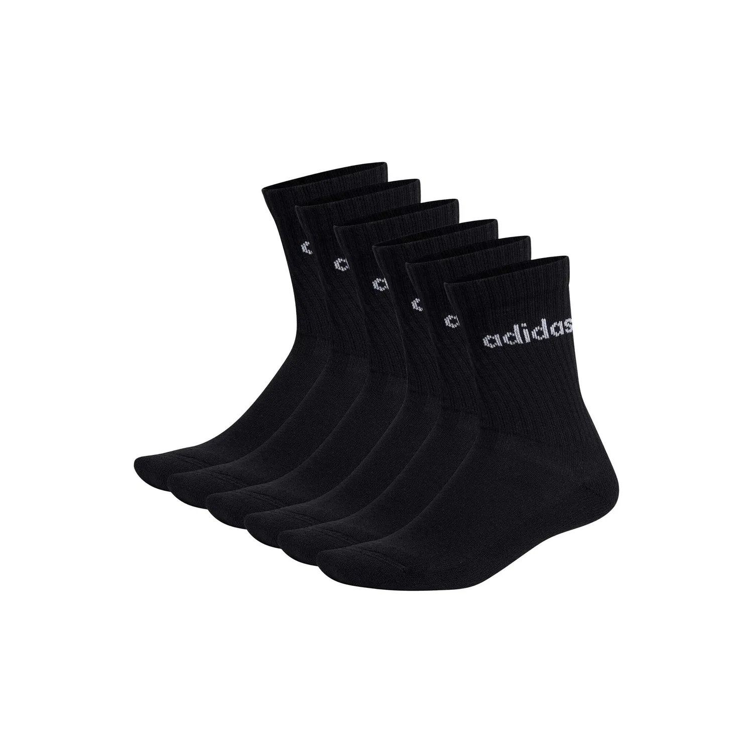Мужские короткие носки с усиленной пяткой и мыском Adidas Originals, Black