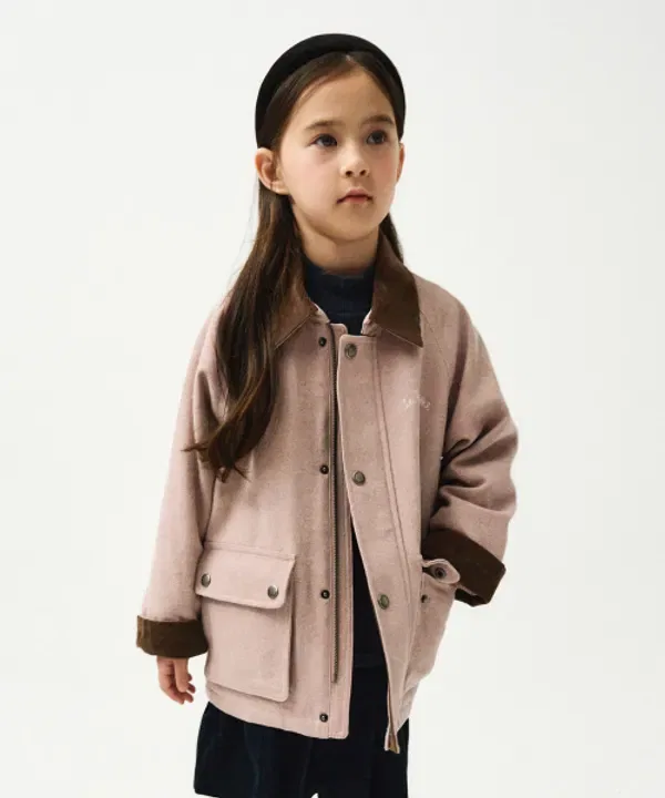 Куртка охотничья Enfant, Marithé Kids, темно-розовый — фото 2