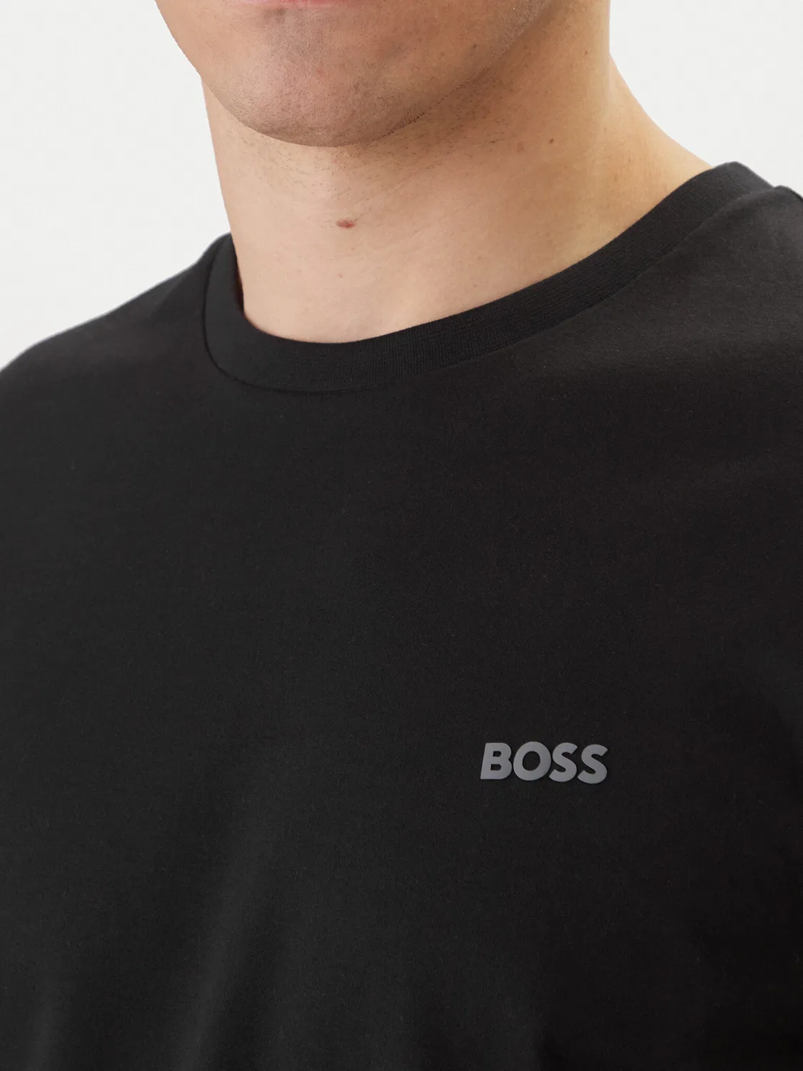 Мужская пижама стандартного кроя Boss, черный — фото 3