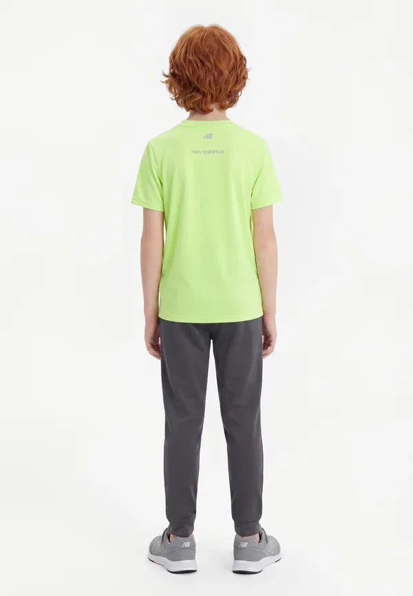 Футболка с круглым вырезом Athletic tee New Basic T-shirt New Basic T-Shirt New Balance Light Green, светло-зеленый — фото 2