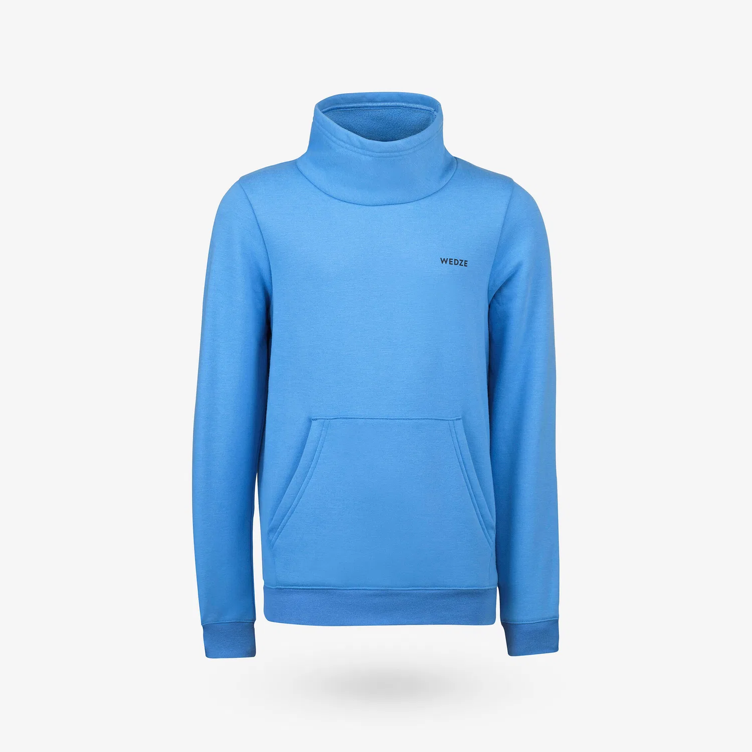 Детский пуловер с высоким воротником Skipullover Snowboardpullover Kinder Wedze, Myosotisblau