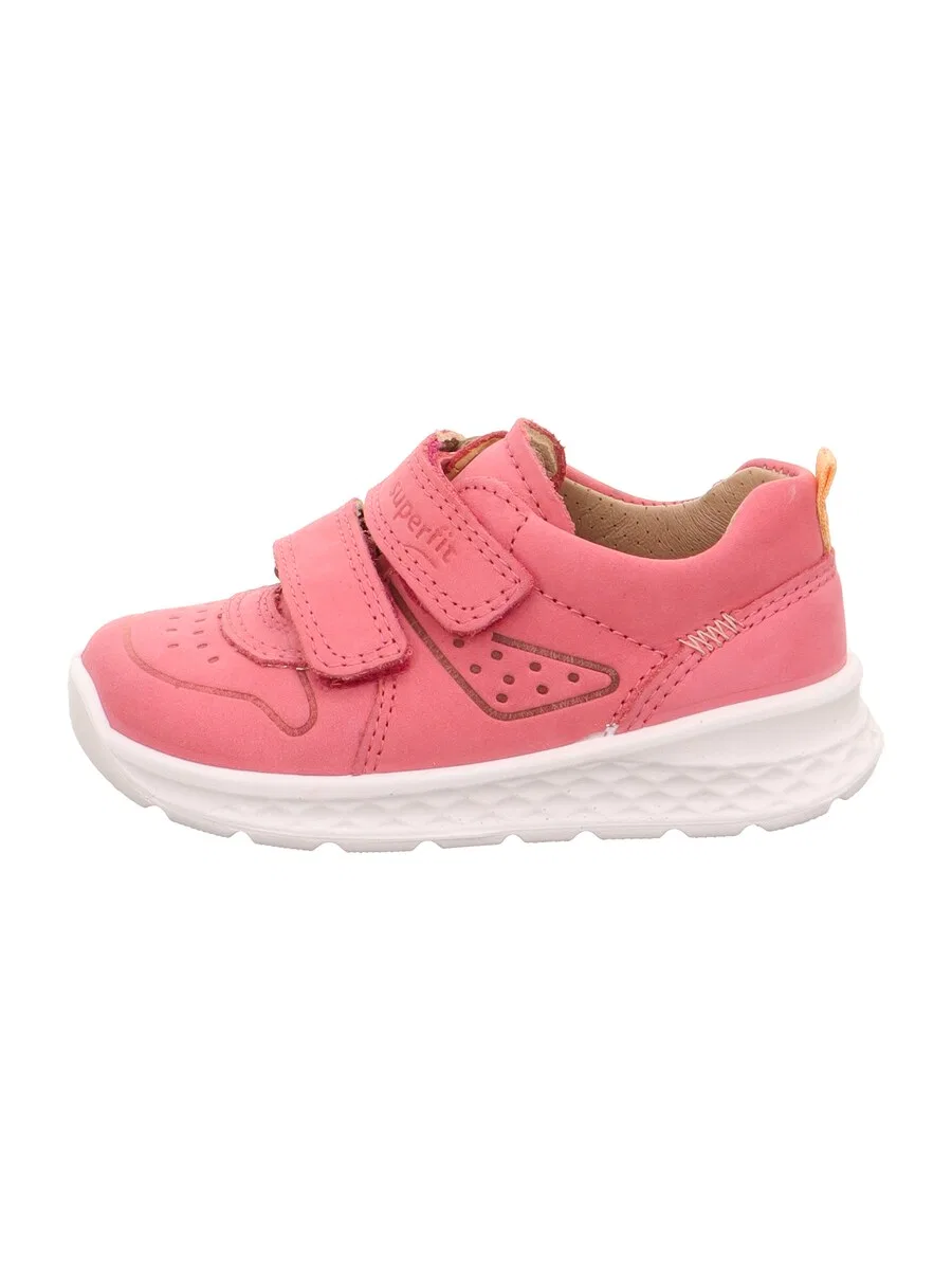 Детские кроссовки SUPERFIT First-Step Shoes 'Breeze' малинового цвета — фото 2