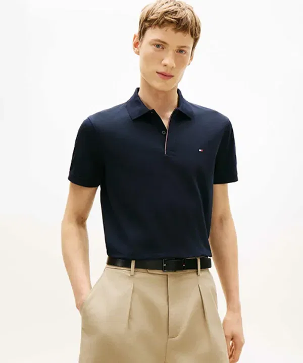 Поло джаккардовое, Asian Regular Fit, Tommy Hilfiger