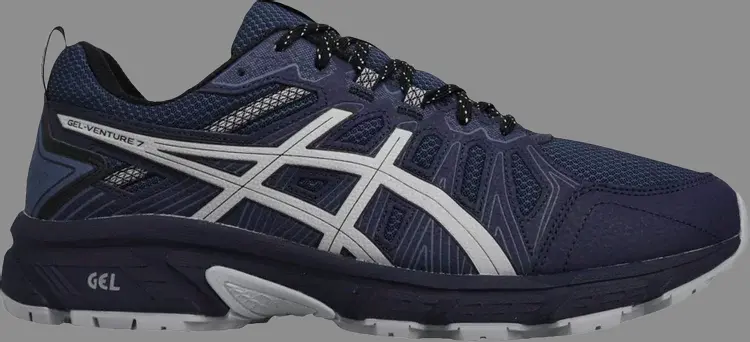 

Кроссовки gel venture 7 extra wide 'peacoat' Asics, синий