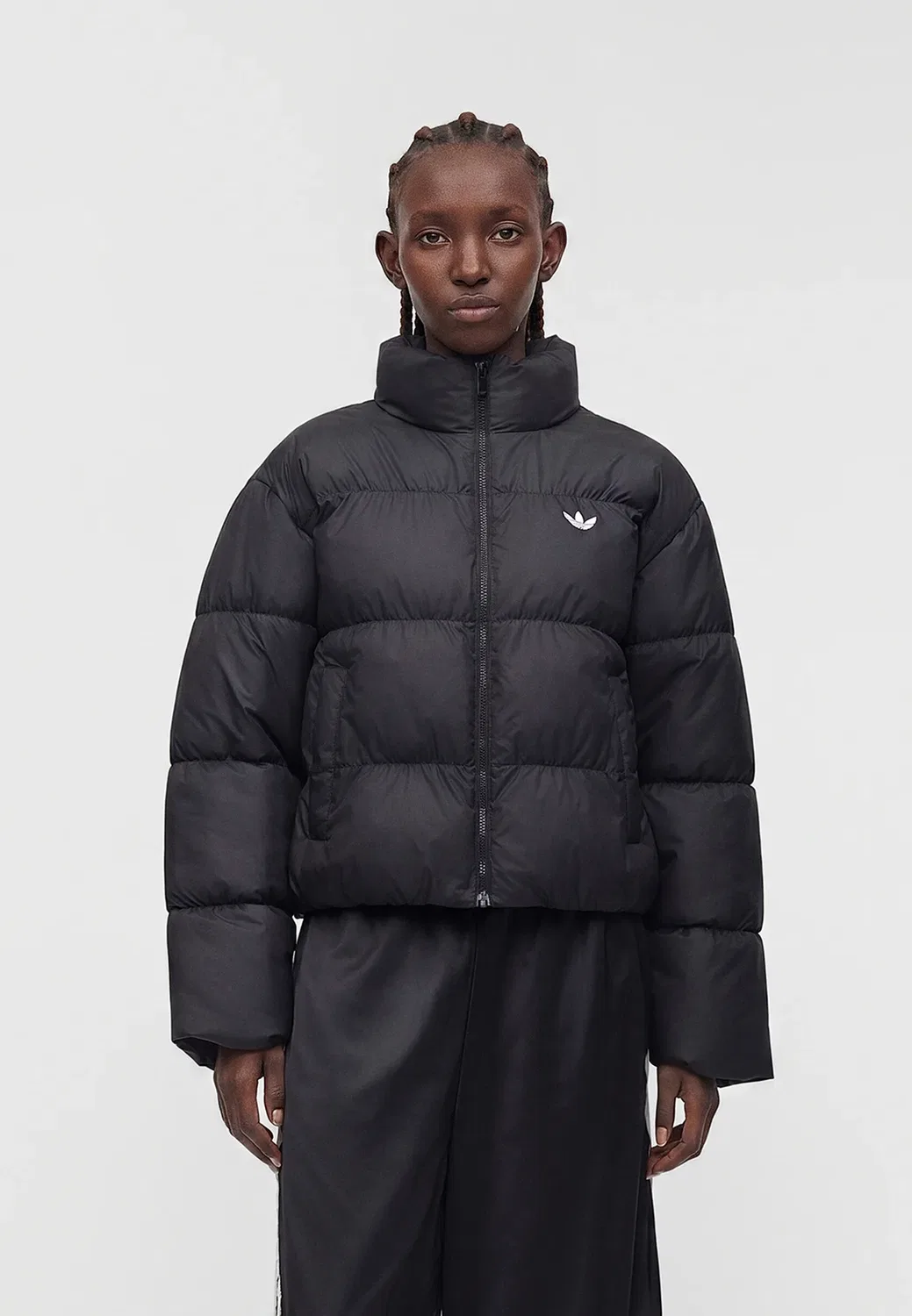 Короткая куртка - зимняя куртка Adidas Originals, Black