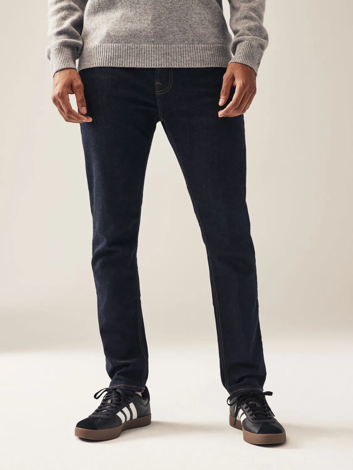 Джинсы классические stretch, модель Single Next, Blue Indigo Rinse