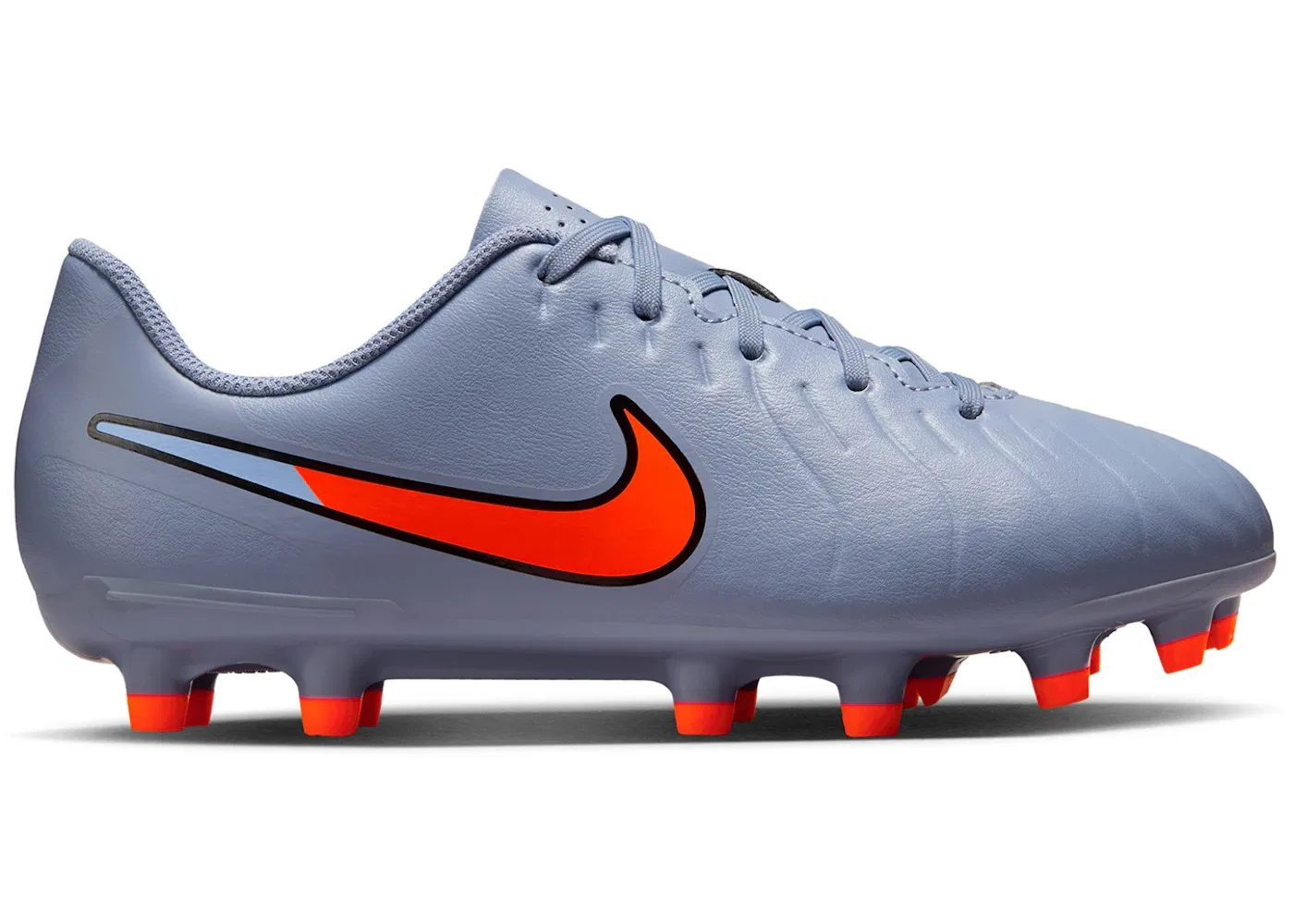 Детские бутсы с пряжкой Nike Tiempo Legend 10 Club MG, Blue Eclipse/Black