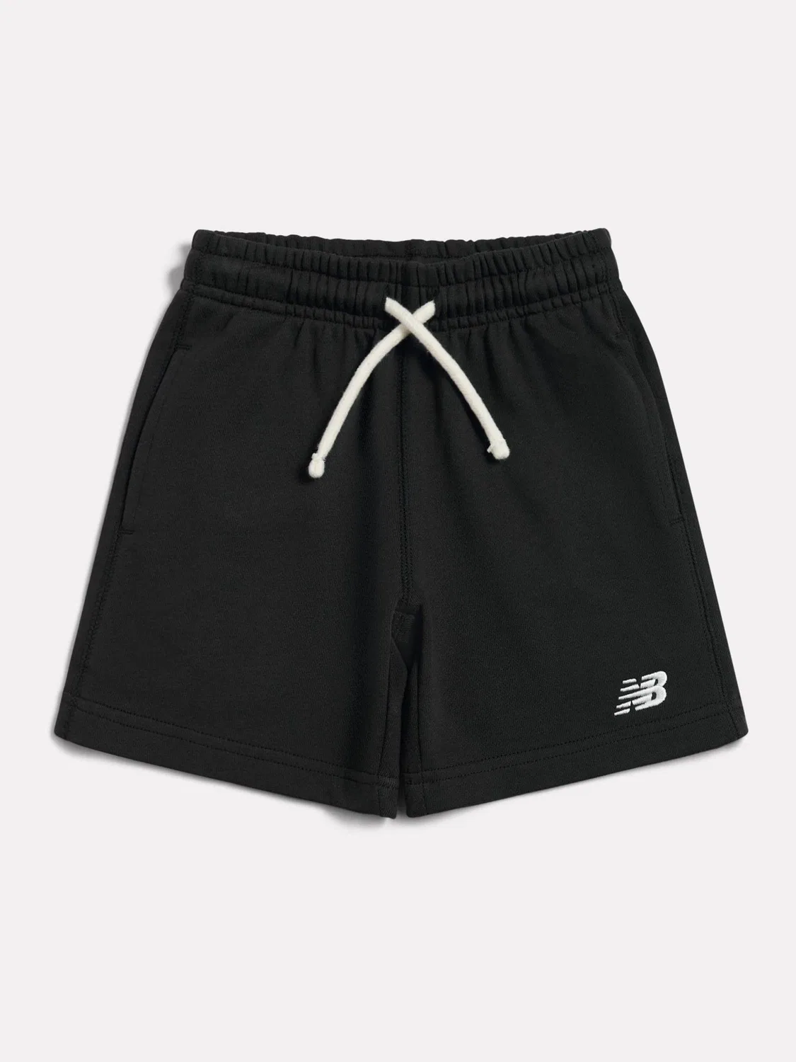 Шорты из французского трикотажа New Balance, черные