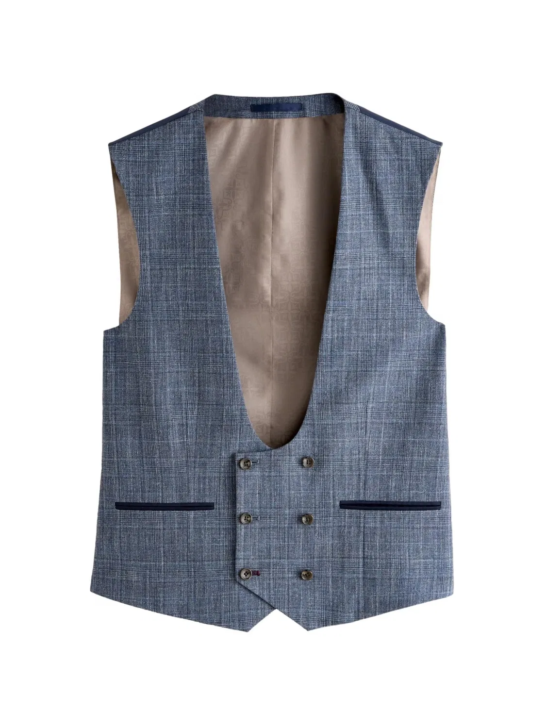 Жилет Next Suit Vest темно-синего цвета