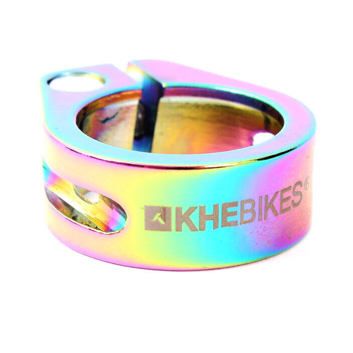 

Масляное пятно зажима седла KHEbikes, красочный