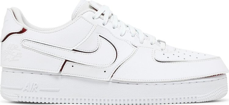 

Кроссовки Nike Air Force 1/1 'White Varsity Red', белый