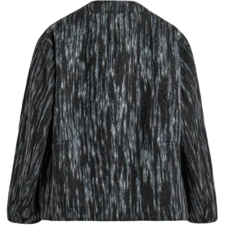 Мужской свитер с v-образным вырезом Blue Black ZARA — фото 3