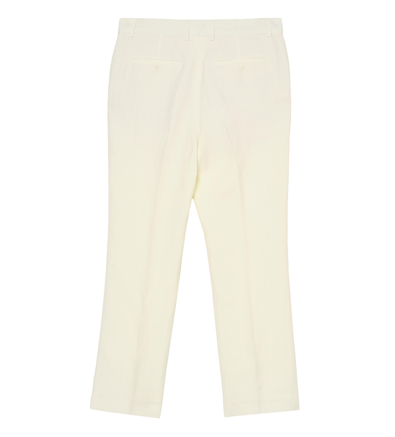 Брюки Zara Benito Antonio Collection Relaxed Fit Herringbone Linen - Wool Suit, экрю — фото 3