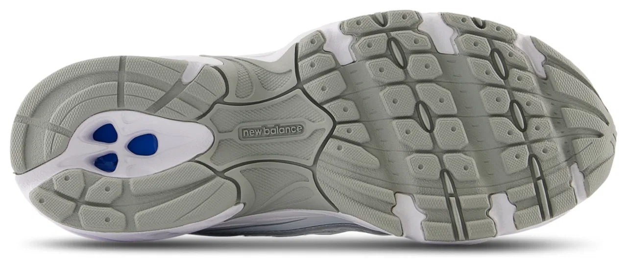 Мальчиковые кроссовки 740 New Balance, цвет White/Silver — фото 4