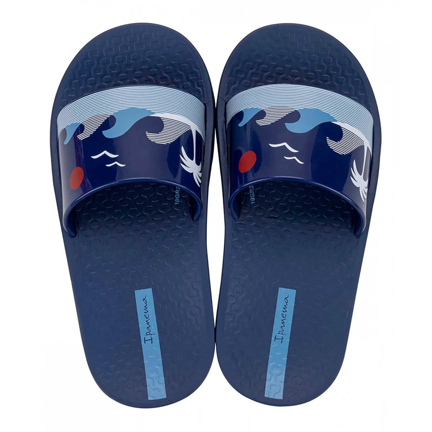 Детские сандалии с принтом Urban Vi Slide Ipanema, Blau