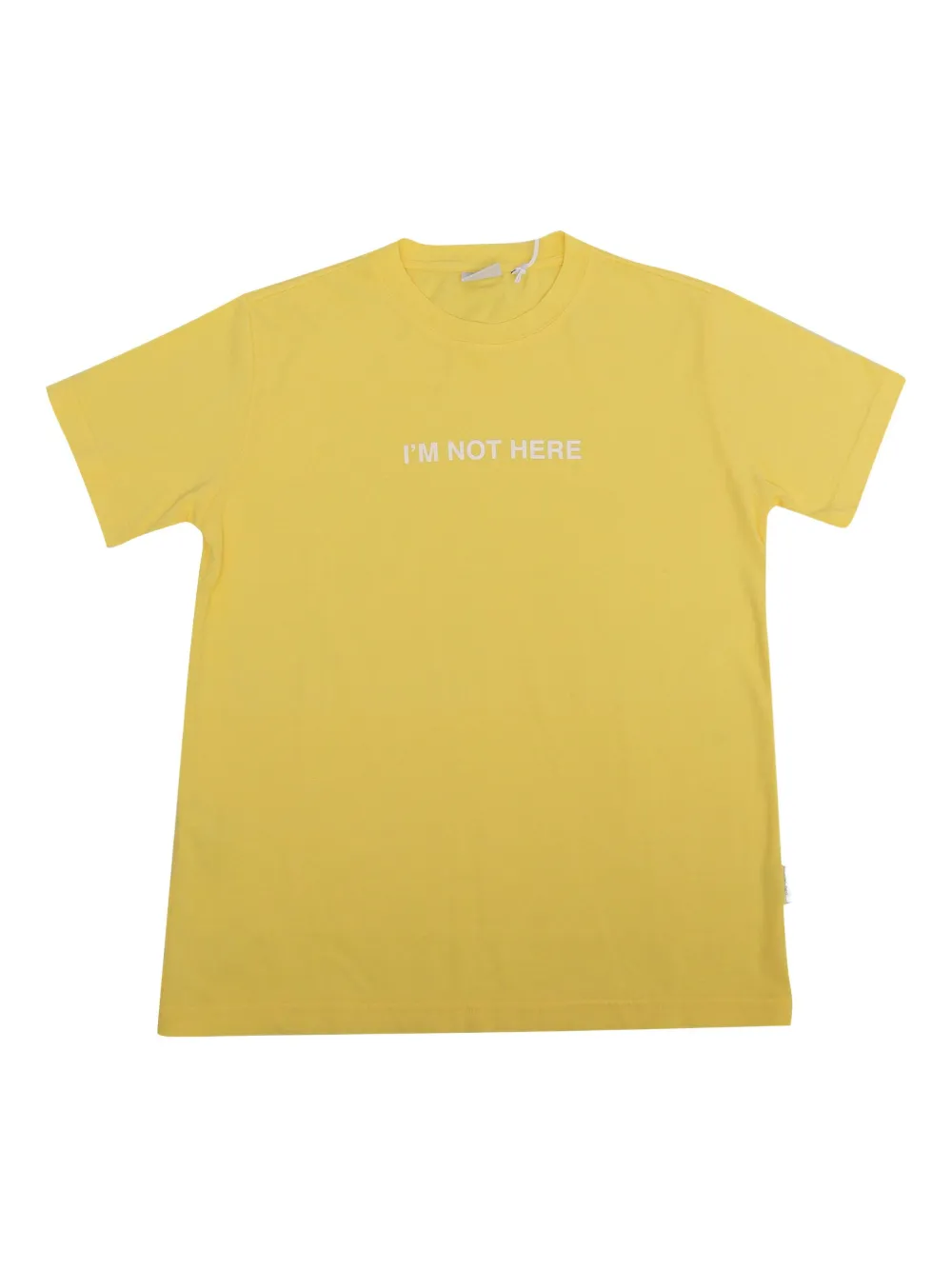 

Футболка с принтом Aspesi Kids, желтый