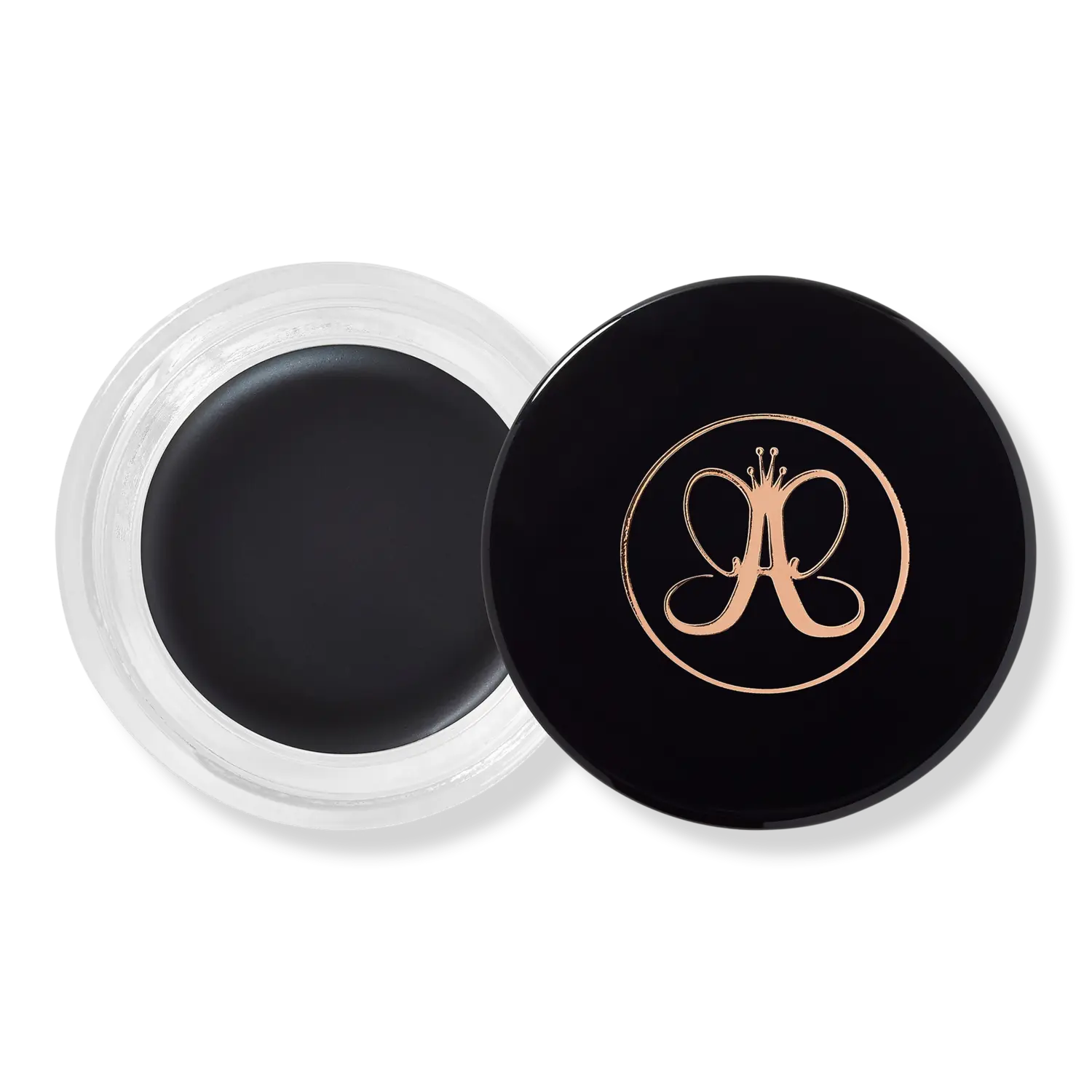 

Черная водостойкая кремовая подводка для глаз и тени для век Anastasia Beverly Hills, Jet (black, matte finish)