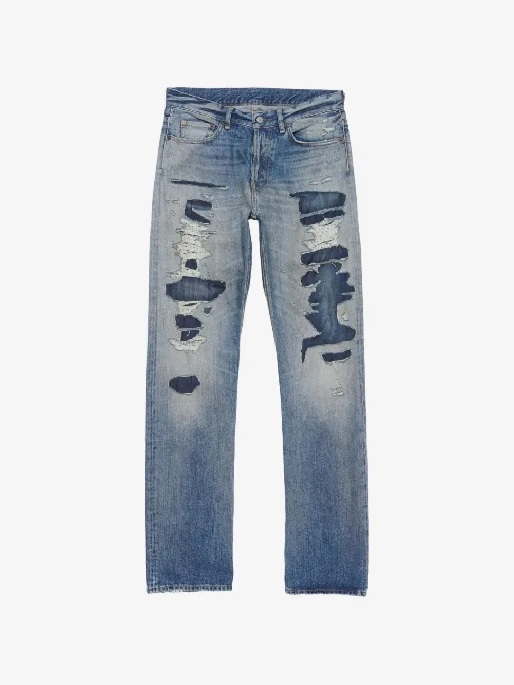 Джинсы Mended 1996M Acne Studios, синий