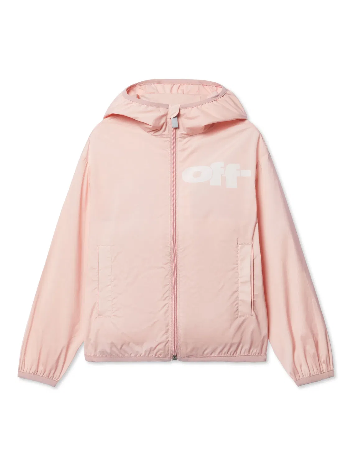 Печатная ветровка OFF-WHITE, розовый
