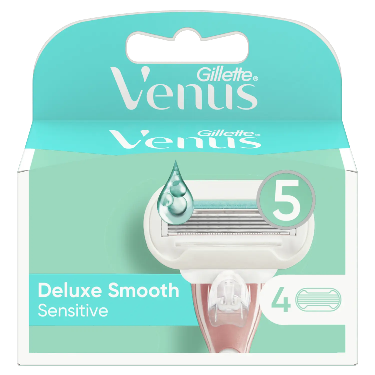 

Gillette Venus Sensitive картриджи для женской бритвы, 4 шт/1 упаковка