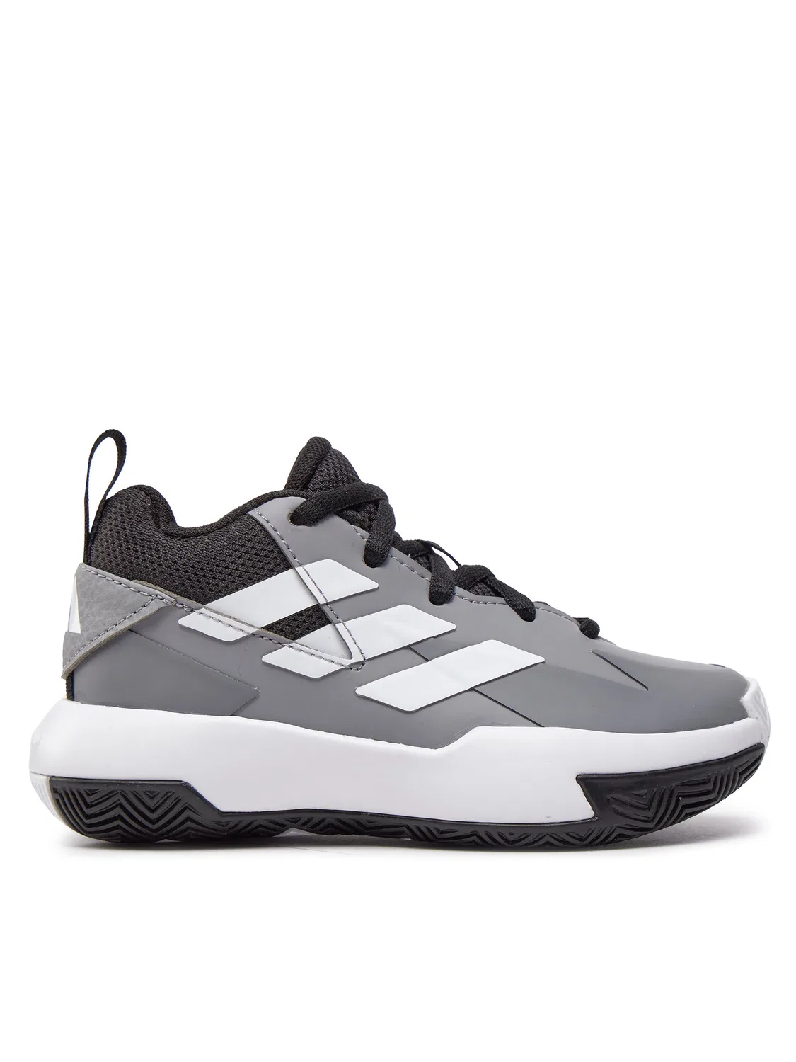 Баскетбольные кроссовки для мальчика Cross Em Up Select Mid Trainers Kids Adidas, серый