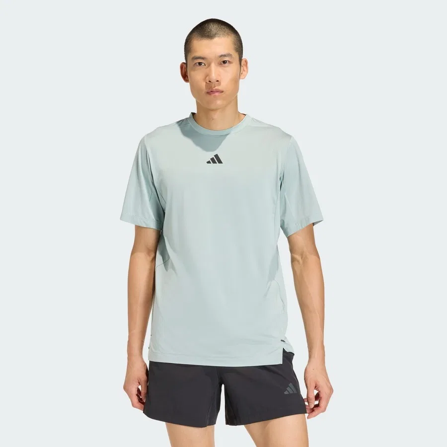 Футболка с коротким рукавом D4T Essentials adidas, Светло-зеленый