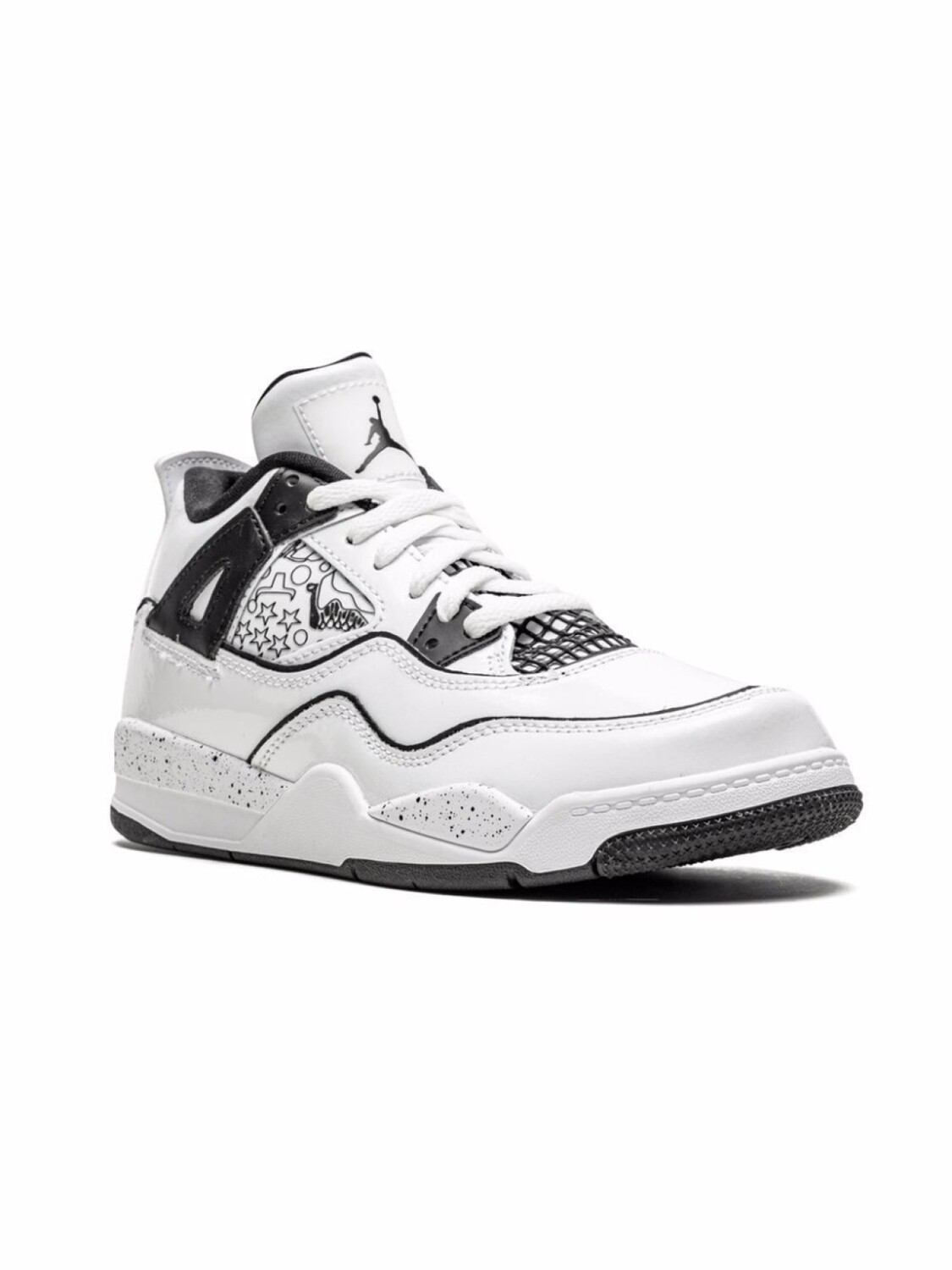 

Кроссовки Air Jordan 4 Retro Jordan Kids, белый