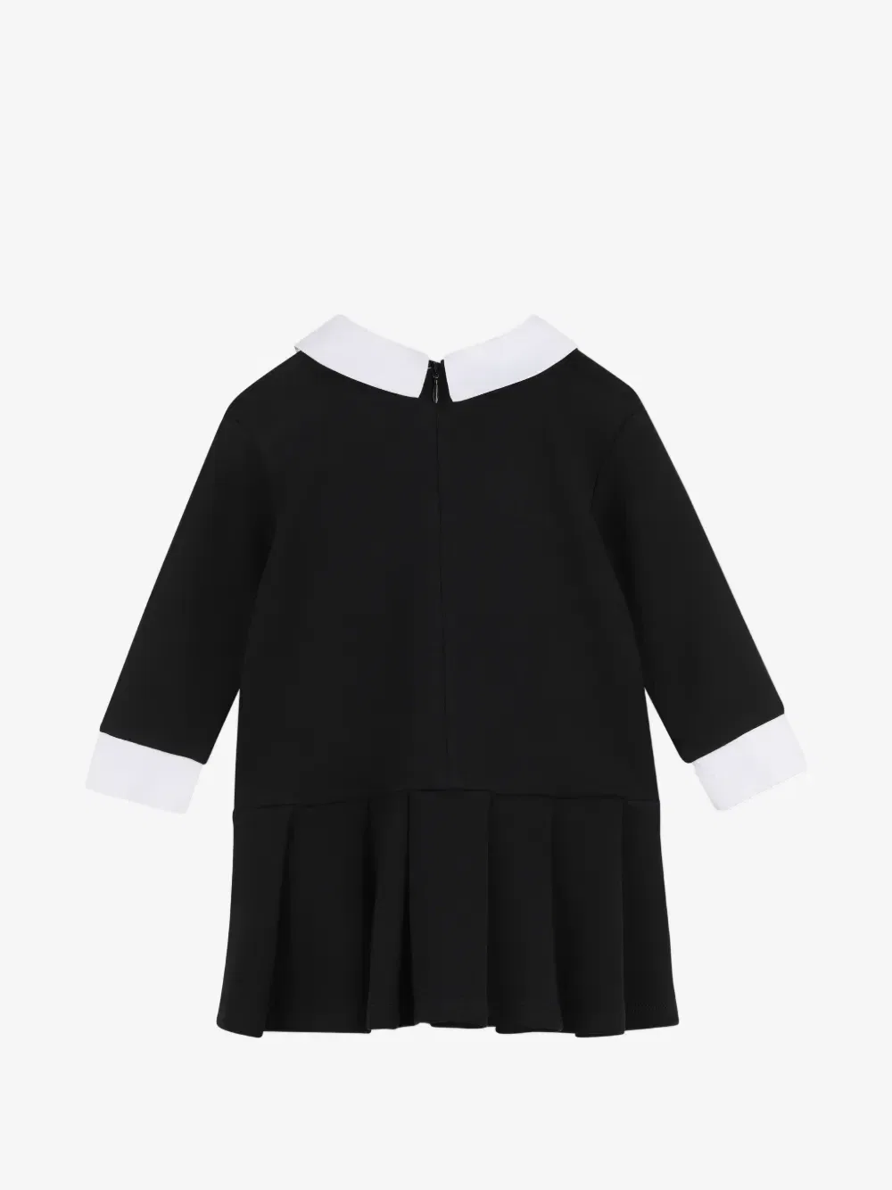 Платье с длинными рукавами и бантами Karl Lagerfeld Kids, черный — фото 2