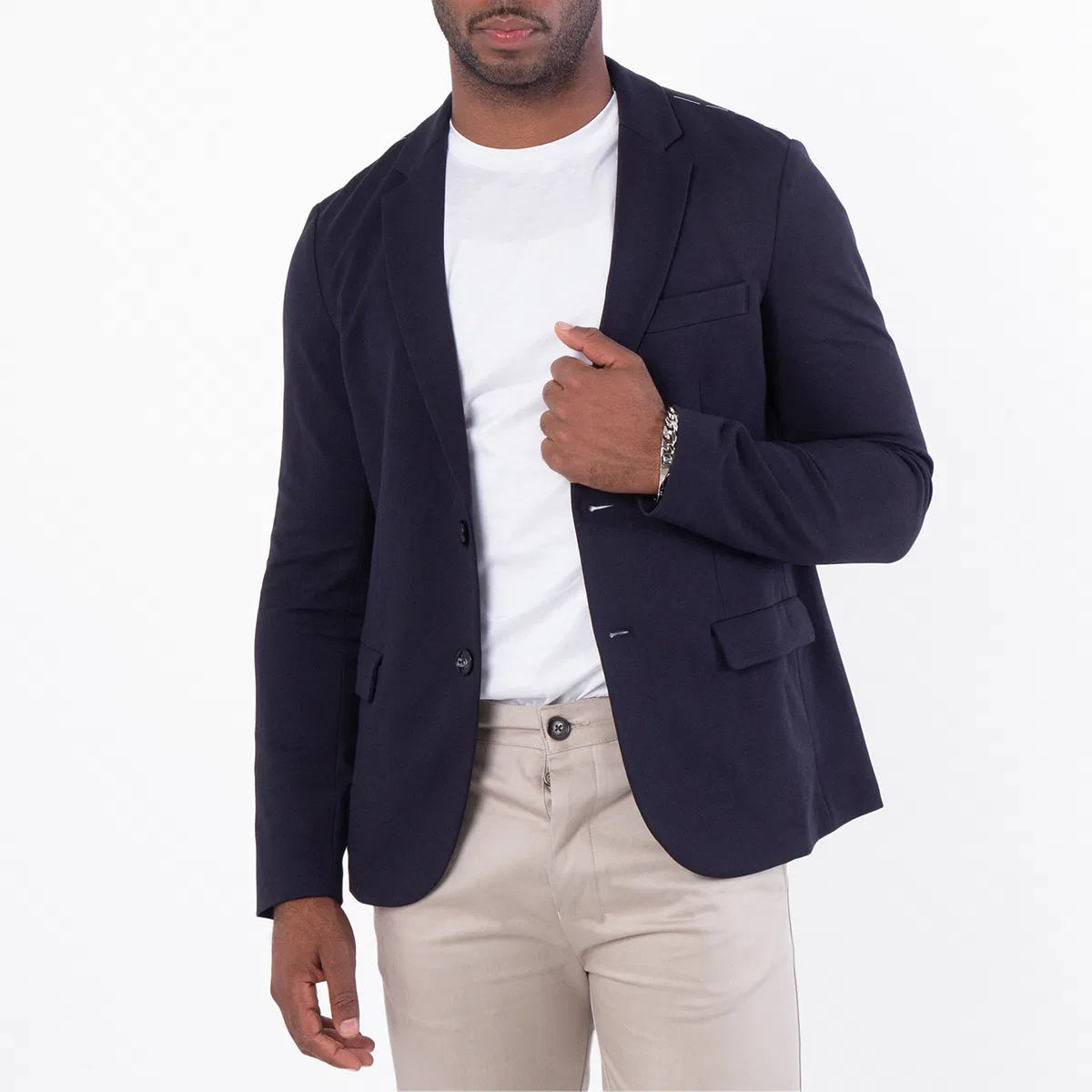 Пиджак однобортный Navy Single-Breasted Jacket Emporio Armani, Navy