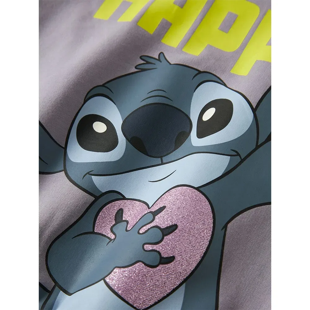 Свитшот Didi Stitch Name It, фиолетовый — фото 4