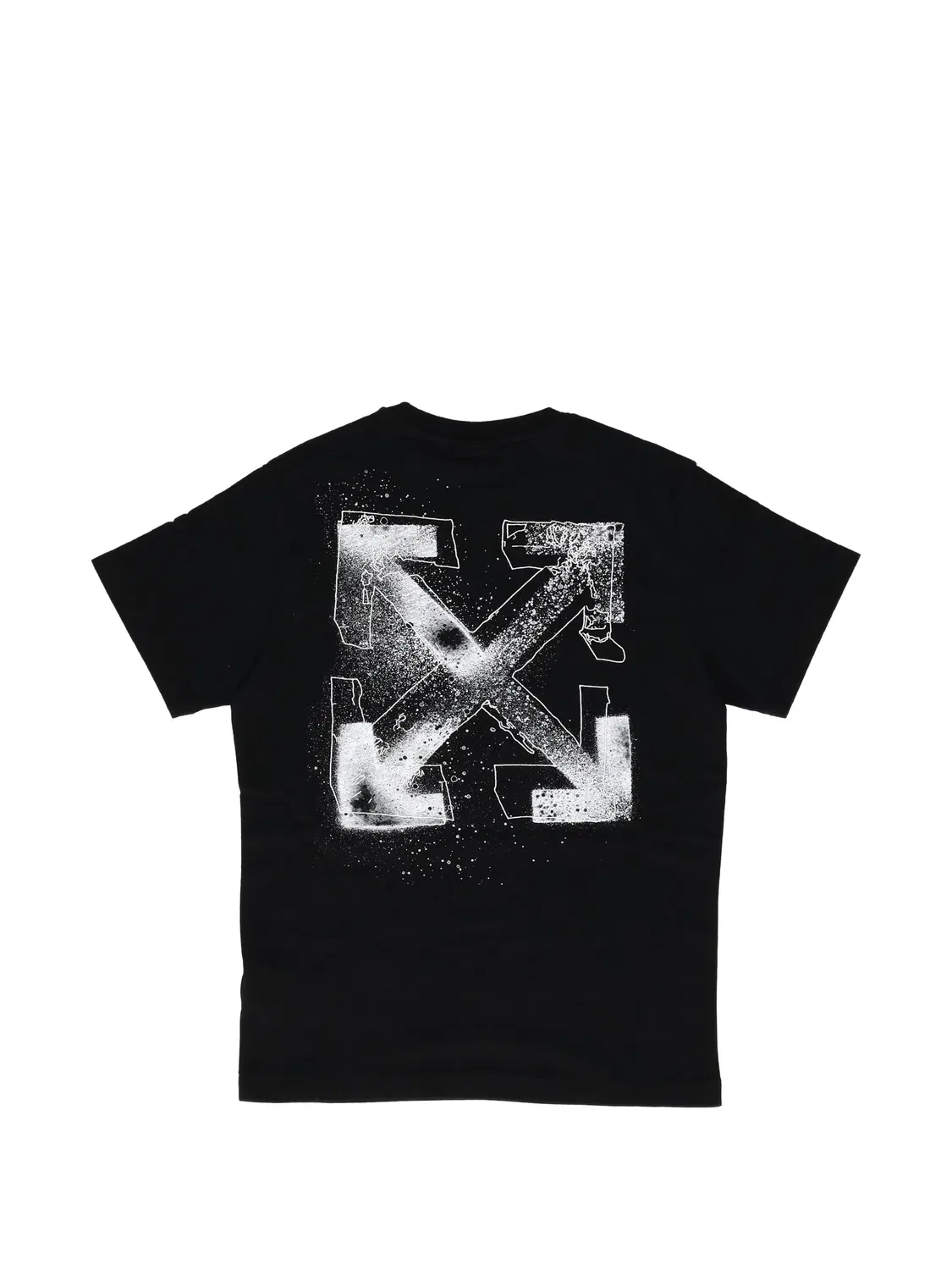Футболка Arrow Spray черная OFF-WHITE, черный — фото 2