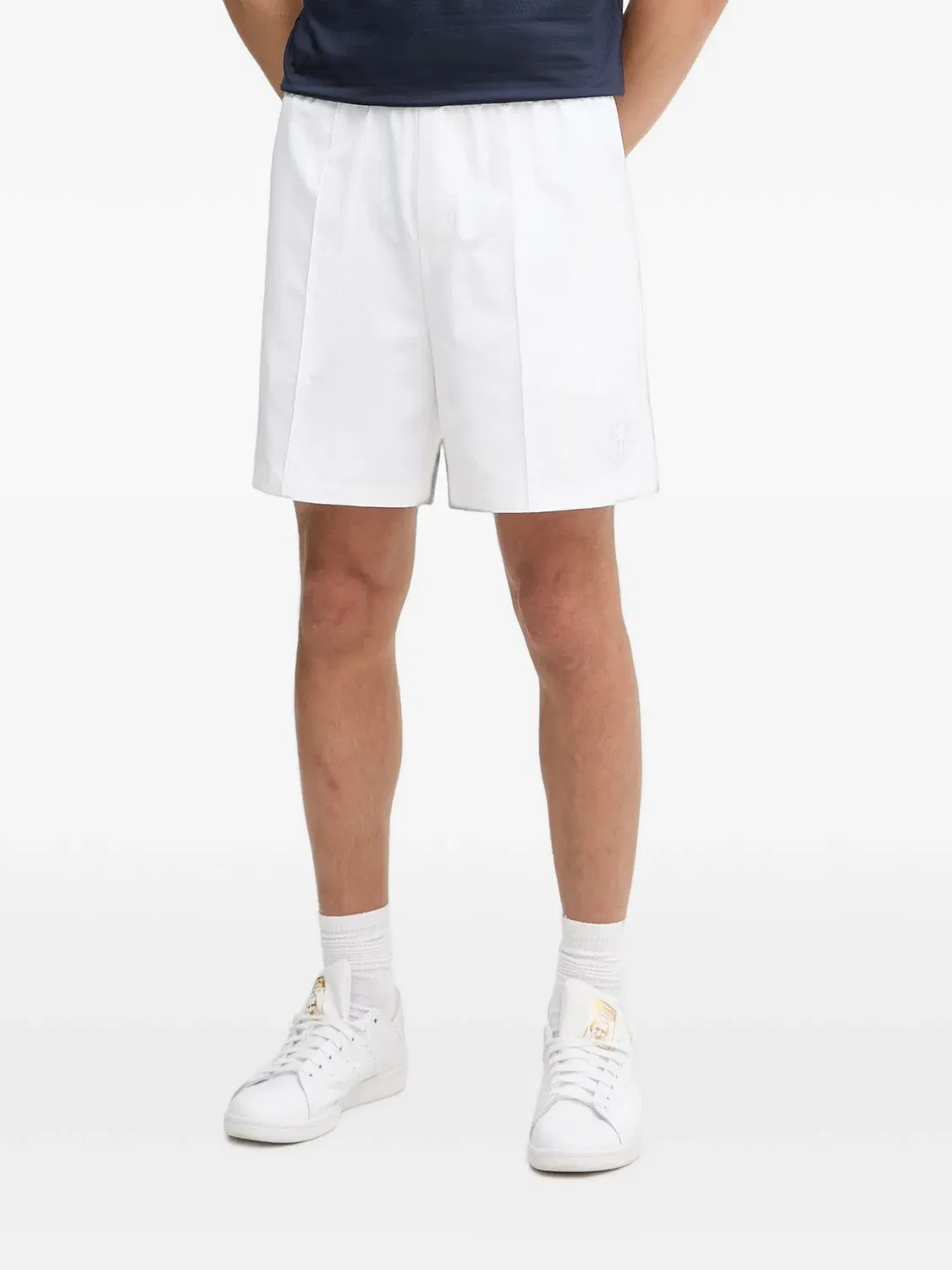 Шорты с логотипом белые Lacoste, белый