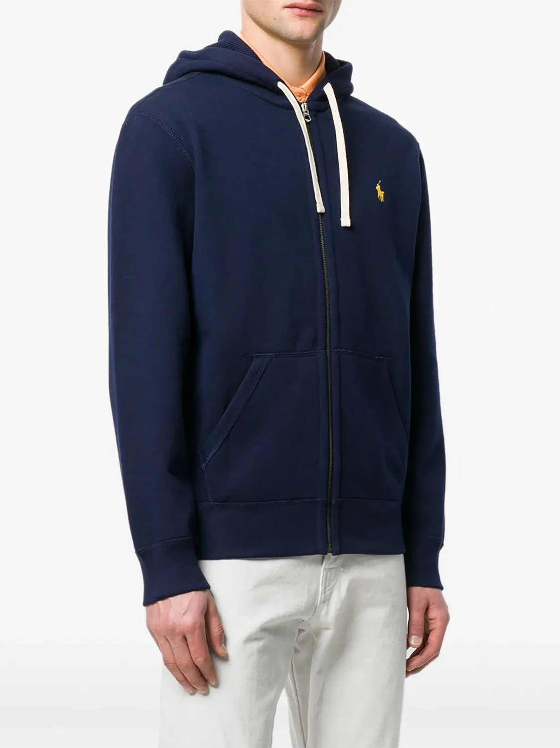 Толстовка на молнии с капюшоном Polo Ralph Lauren, синий — фото 3