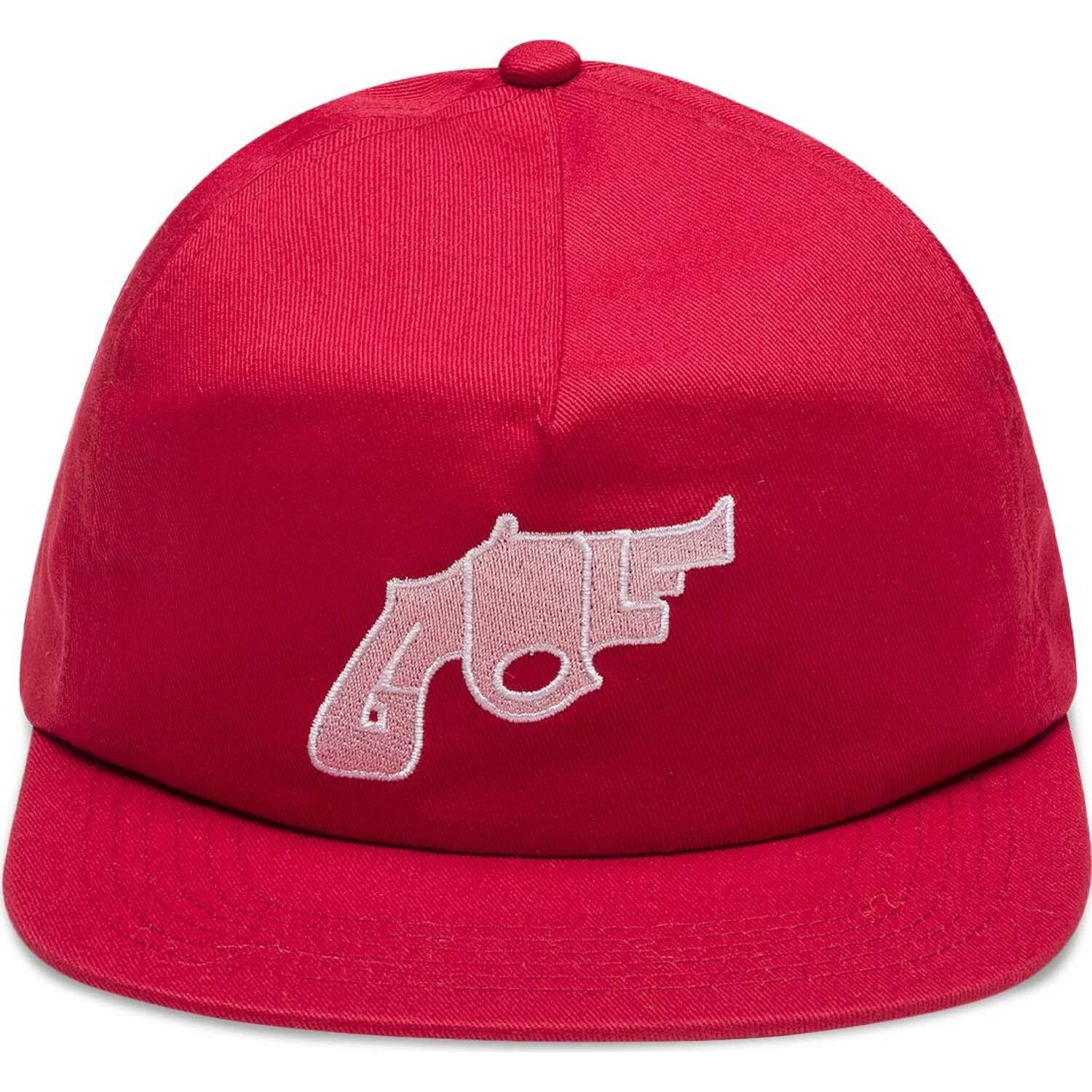 

Бейсболка Golf Wang Snub Nose Snapback, красный
