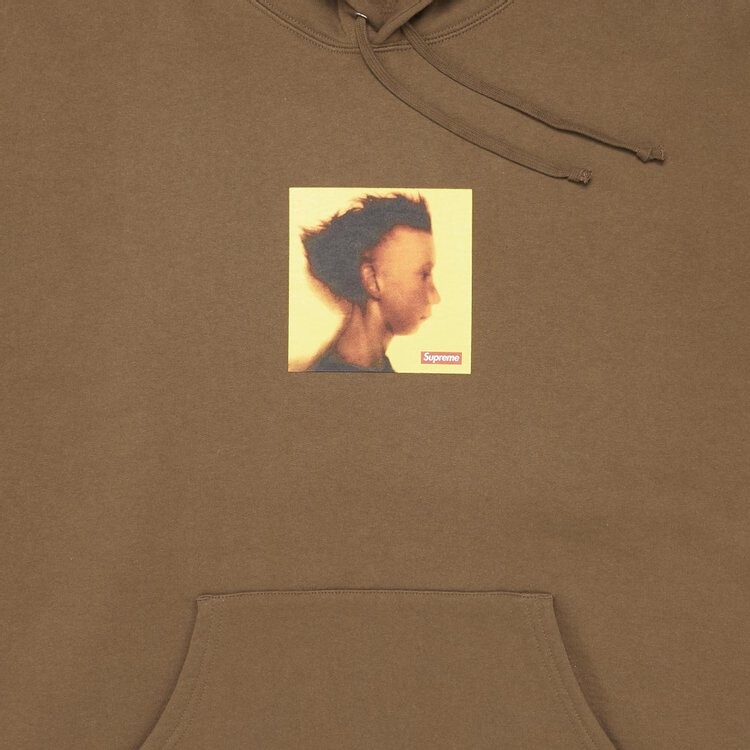 Толстовка Supreme Gummo Hooded Sweatshirt 'Olive Brown', коричневый — фото 4