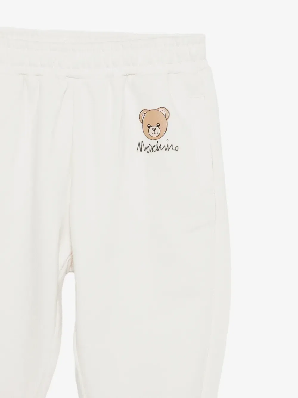 Спортивные брюки с медвежонком Тедди Moschino Kids, белый — фото 3