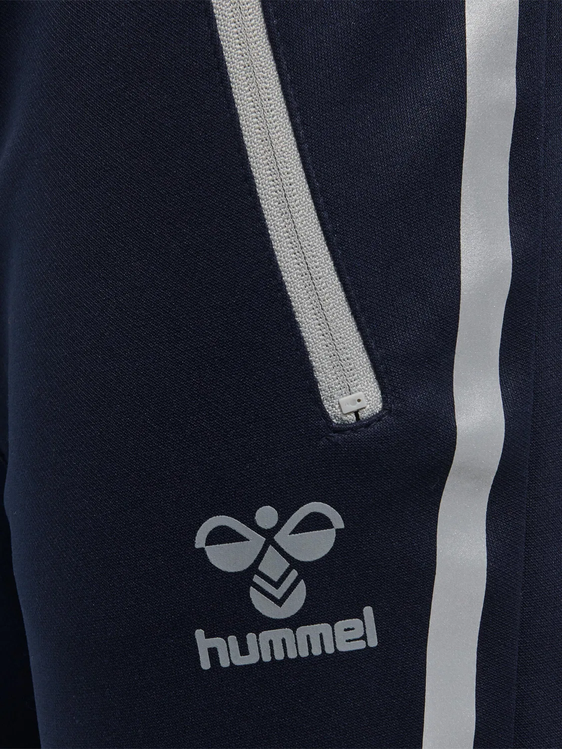 Детские штаны из футера с принтом Hmlcima Hummel, Blau — фото 3