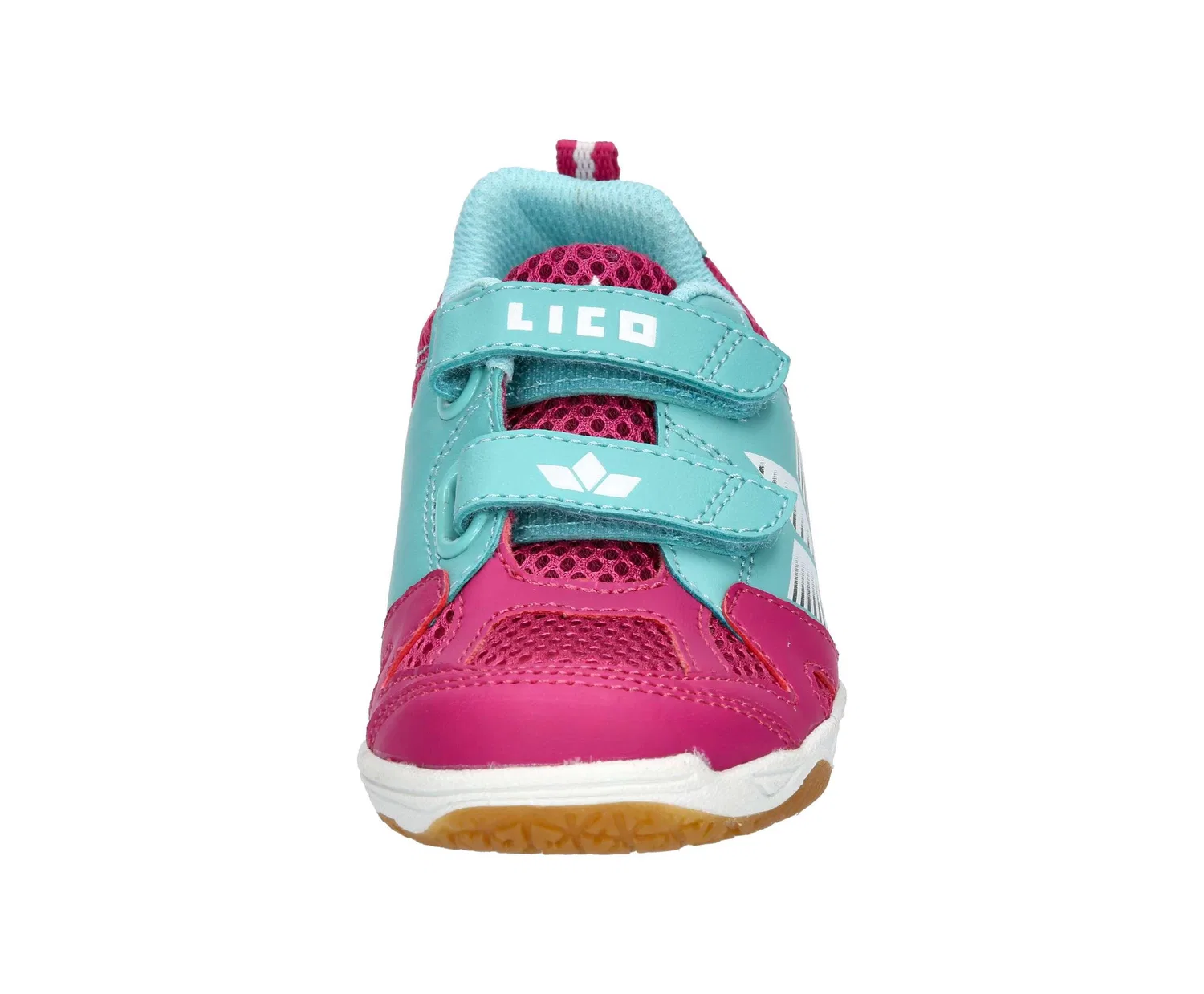 Детские кроссовки для девочек с липучкой Lico Sport V, Rosa — фото 3