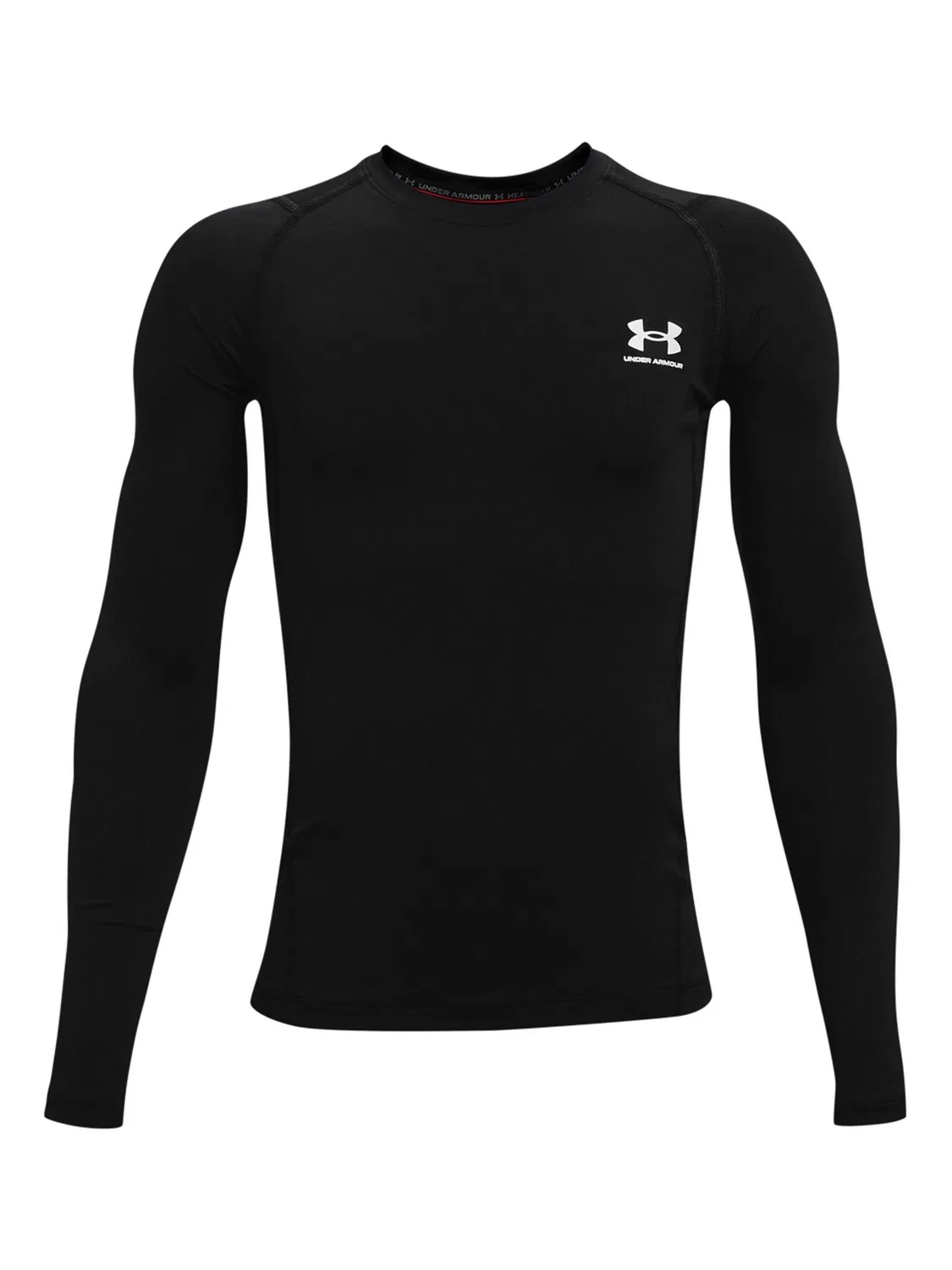 Футболка с длинным рукавом Under Armour HeatGear, Black — фото 4